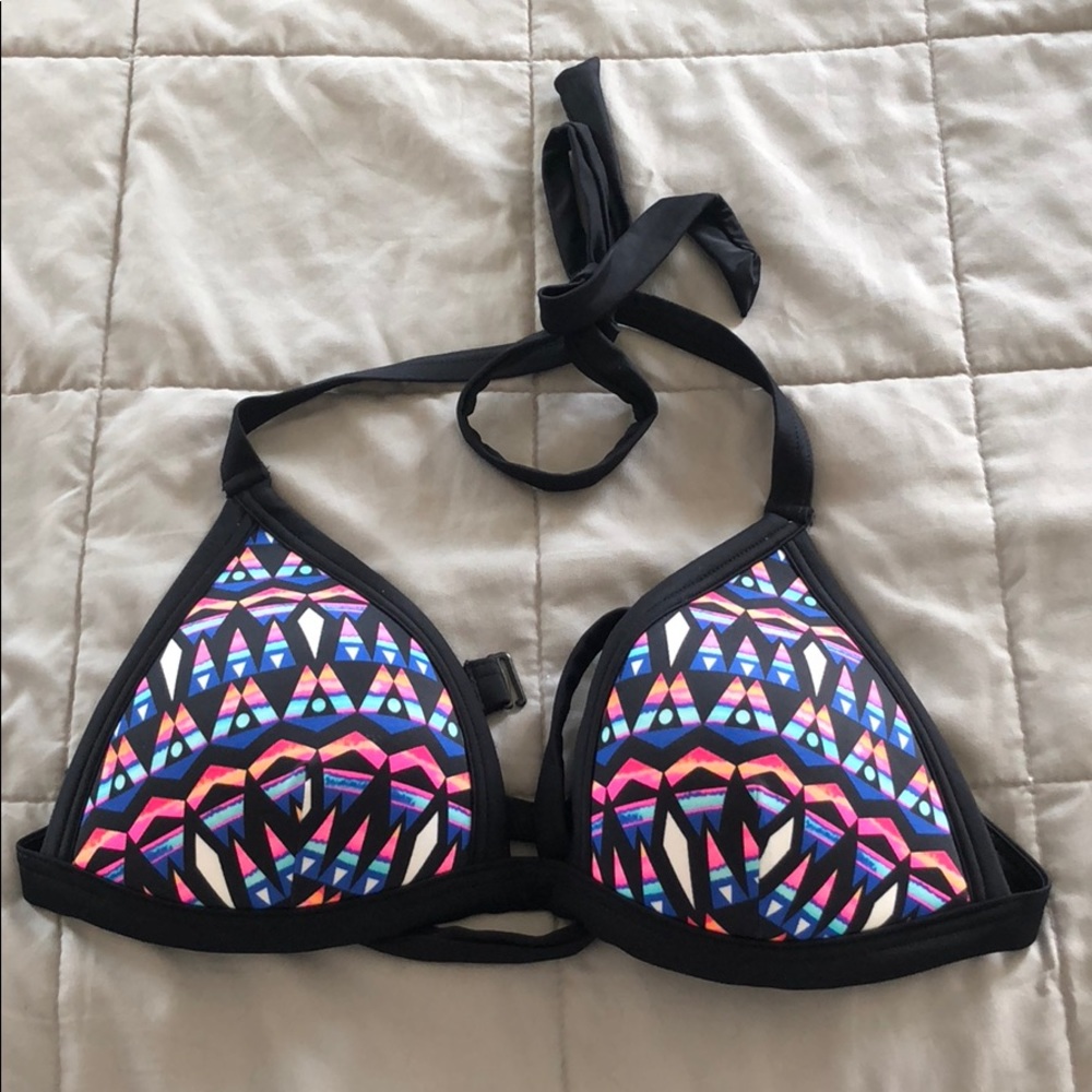 PINK halter swim top